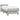 Pat box spring cu saltea, gri deschis, 80x210 cm, catifea