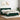 Pat box spring cu saltea, verde închis, 160x220 cm, catifea