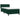 Pat box spring cu saltea, verde închis, 80x220 cm, catifea
