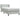 Pat box spring cu saltea, gri deschis, 90x220 cm, catifea
