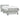 Pat box spring cu saltea, gri deschis, 80x210 cm, catifea