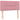 Pat box spring cu saltea, roz, 80x220 cm, catifea