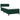 Pat box spring cu saltea, verde închis, 80x220 cm, catifea