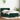 Pat box spring cu saltea, verde închis, 80x220 cm, catifea