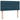 Pat box spring cu saltea, albastru închis, 80x220 cm, catifea