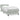 Pat box spring cu saltea, gri deschis, 80x220 cm, catifea