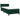 Pat box spring cu saltea, verde închis, 80x220 cm, catifea