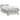 Pat box spring cu saltea, gri deschis, 80x220 cm, catifea