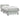 Pat box spring cu saltea, gri deschis, 90x220 cm, catifea