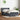 Pat box spring cu saltea, gri închis, 80x210 cm, catifea