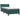Pat box spring cu saltea, verde închis, 80x220 cm, catifea