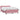 Pat box spring cu saltea, roz, 160x220 cm, catifea
