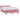 Pat box spring cu saltea, roz, 140x220 cm, catifea