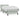 Pat box spring cu saltea, gri deschis, 80x210 cm, catifea