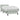 Pat box spring cu saltea, gri deschis, 80x210 cm, catifea