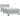 Pat box spring cu saltea, gri deschis, 80x220 cm, catifea