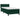 Pat box spring cu saltea, verde închis, 80x220 cm, catifea