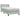 Pat box spring cu saltea, gri deschis, 80x220 cm, catifea