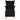 Scaun balansoar cu taburet, Negru, material textil