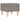 Scaun balansoar cu taburet, gri taupe, material textil