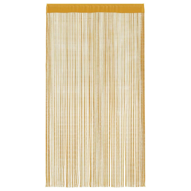 Perdele șir 2 buc Aur 100x250 cm