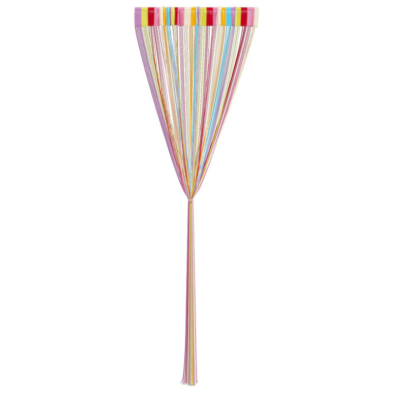Perdele șir 2 buc Multicolor 140x250 cm