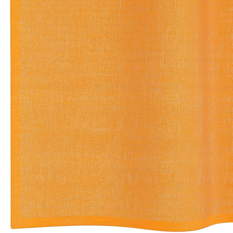 Perdele Voile cu Oeli 2 buc Portocaliu 140x260 cm