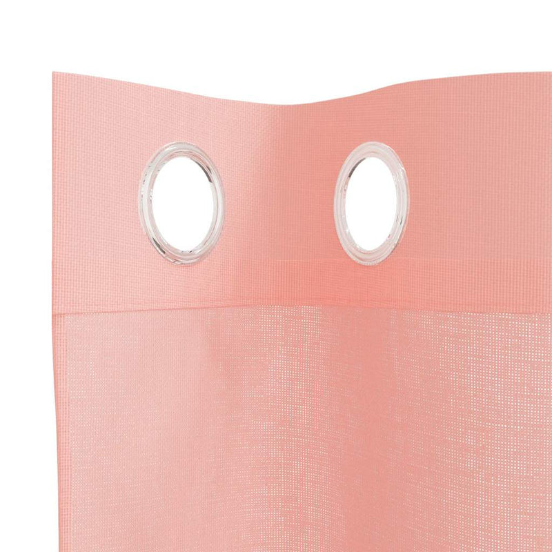 Perdele Voile cu Oelii 2 buc Roz 140x175 cm