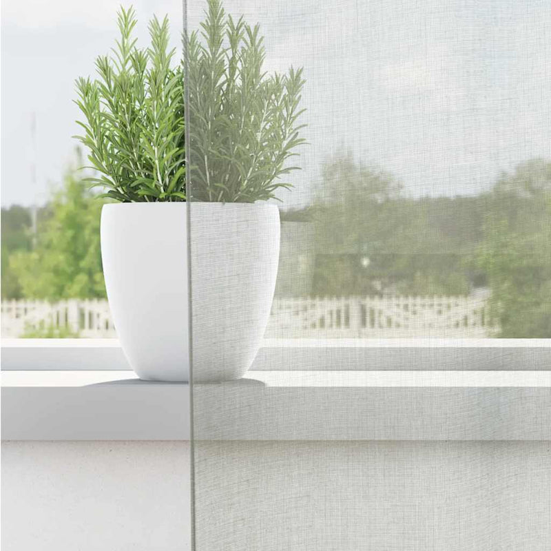 Perdele Voile cu Oelii 2 buc Gri deschis 140x225 cm