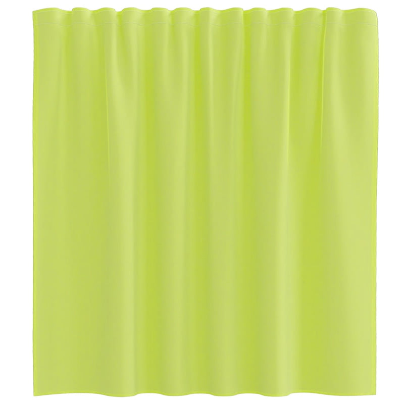 Perdele Voile cu buzunare pentru bare 2 buc verde măr
