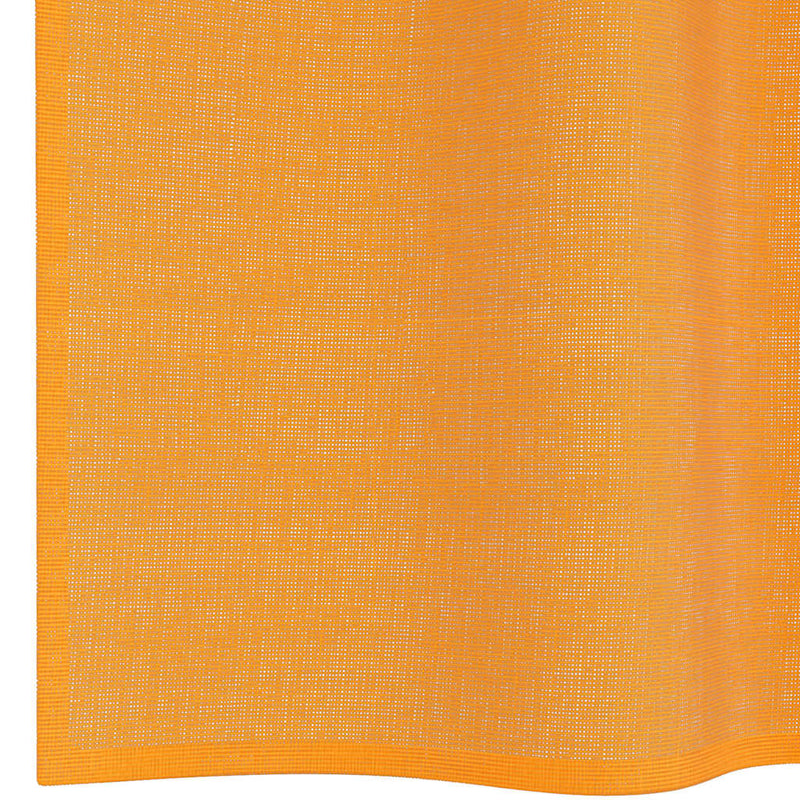 Perdele Voile cu Bucle 2 buc Portocaliu 140x225 cm
