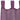 Perdele Voile cu Bucle 2 buc Violet 140x175 cm