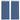 Perdele Voile cu Bucle 2 buc Albastru Regal 140x260 cm
