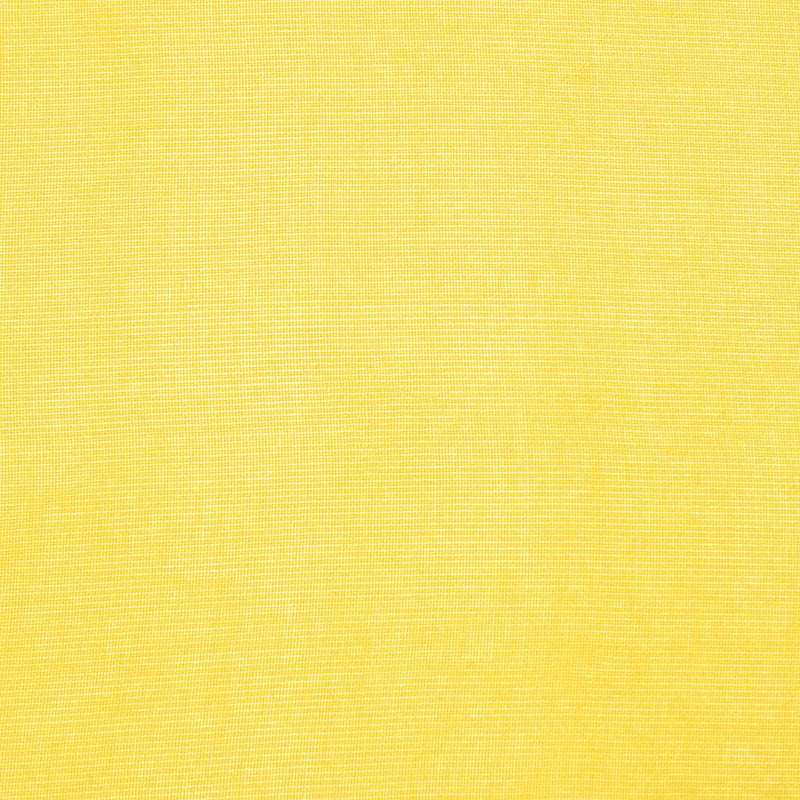 Perdele voal cu bucle 2 buc, galben, 140x140 cm