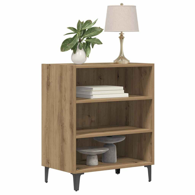 Dulap, stejar artizanal, 57x35x70 cm, lemn prelucrat