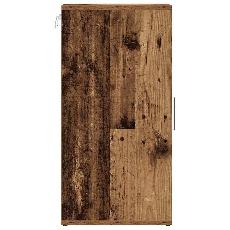 Pantofar, lemn vechi, 32x35x70 cm, lemn prelucrat