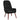 Scaun de relaxare, negru, catifea