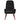 Scaun de relaxare, negru, catifea