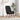 Scaun de relaxare, negru, catifea