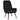 Scaun de relaxare, negru, catifea