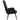 Scaun de relaxare, negru, catifea