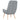 Scaun de relaxare, gri deschis, material textil