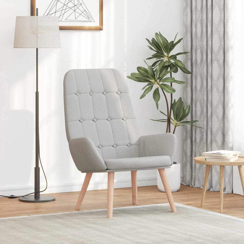 Scaun de relaxare Cloud Grey Fabric