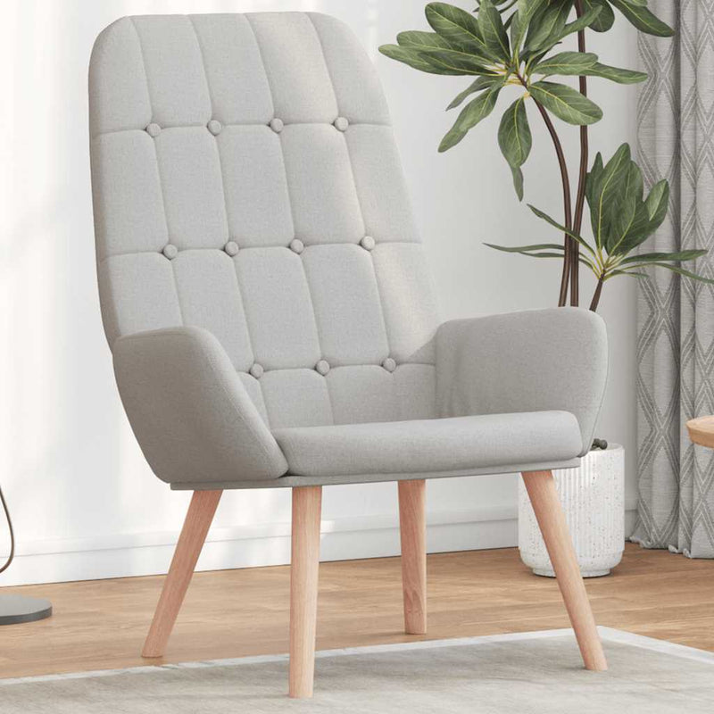 Scaun de relaxare Cloud Grey Fabric