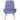 Scaun de relaxare, jeans albastru, material textil
