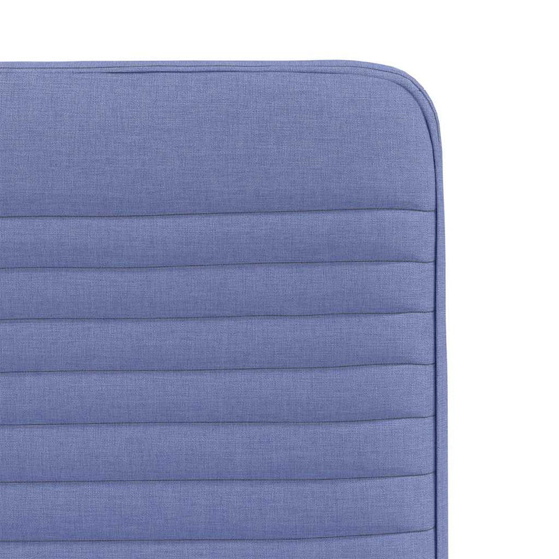 Scaune de sufragerie 4 buc țesătură Jeans Blue