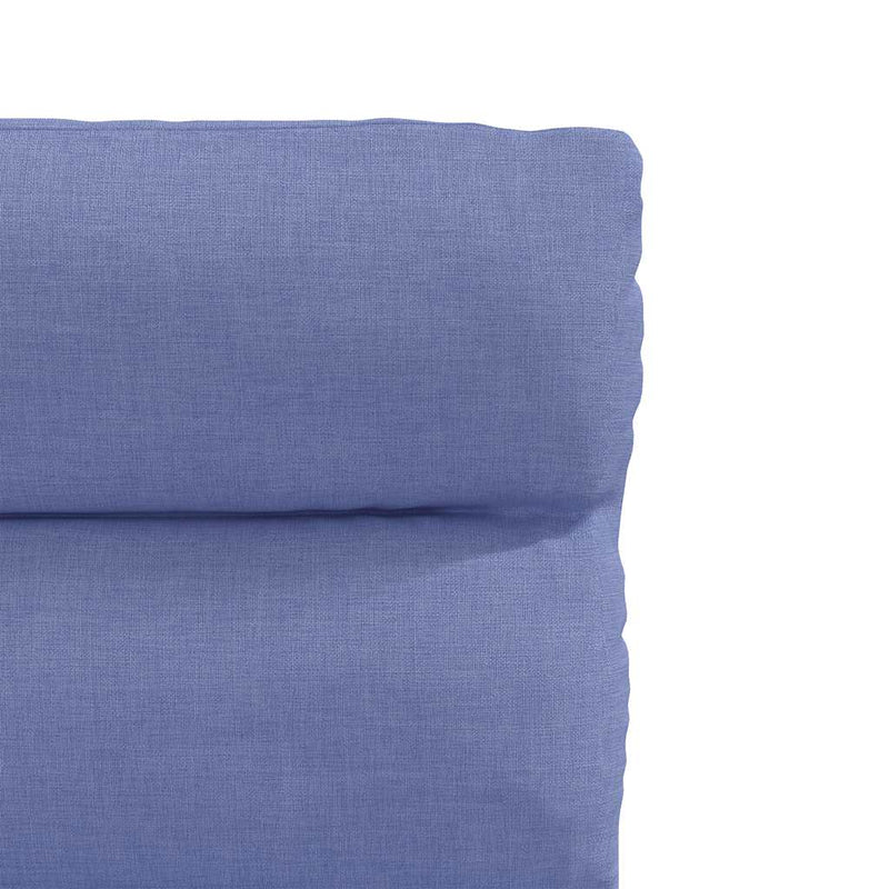 Scaune de sufragerie 4 buc țesătură Jeans Blue