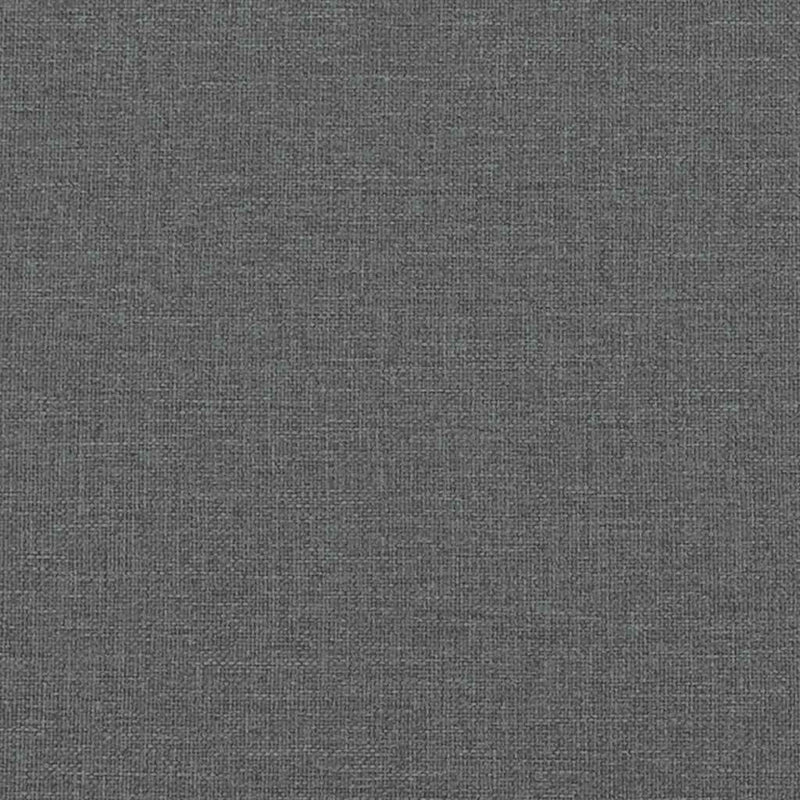Scaune de sufragerie, 6 buc., gri închis, material textil