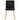 Scaune de sufragerie 6 buc. negru material textil