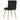 Scaune de sufragerie 6 buc. negru material textil